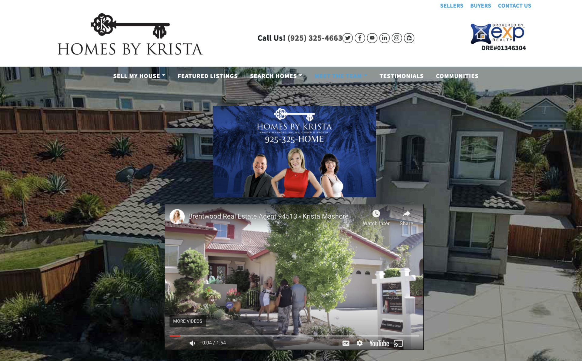 site web de l'agent immobilier à propos de nous vidéos