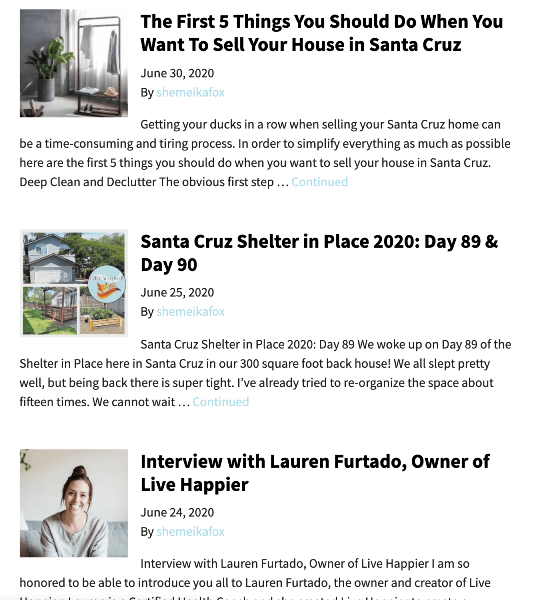 contenu du blog de l'agent immobilier