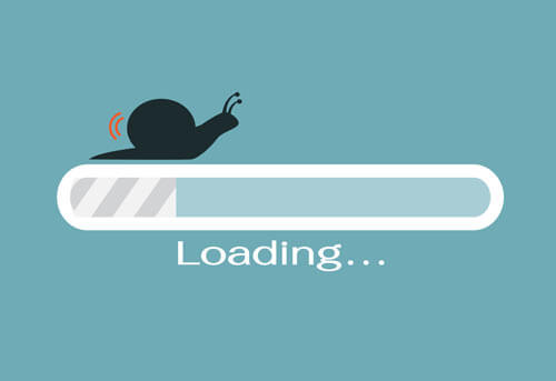 Kecepatan Halaman Lambat yang menyiksa