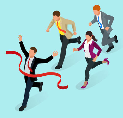 Competencia de emparejamiento y superación