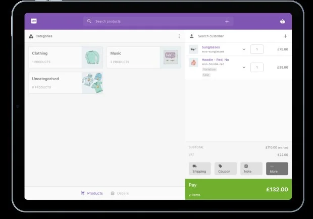 การเปรียบเทียบ WooCommerce กับ Squarespace เกี่ยวกับโซลูชัน POS