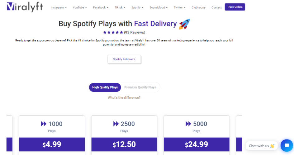 Viralyft spotify odgrywa