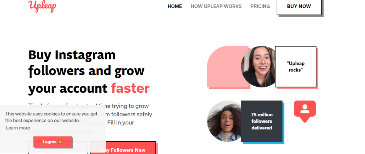 Upleap - Instagram-Werbedienste