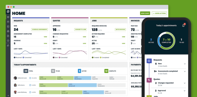 施工通讯软件的jobber主页