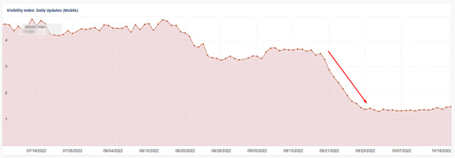 Ejemplo final del sitio de reseñas de productos afectado por la actualización de reseñas de productos de septiembre de 2022