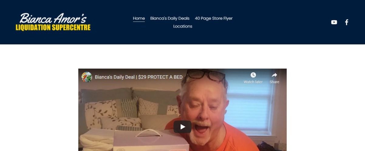 ビアンカアモールの清算スーパーセンター、ウィニペグイースト