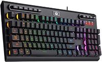 Redragon K511 PRO RGB 电竞键盘 有线 LED 背光可编程宏键盘 Redragon K511 PRO RGB Gaming Keyboard Wired LED Backlit Programmable Macro Keyboard
