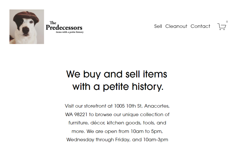 前任者-ビクトリアBcの清算店