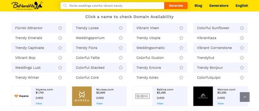 20 генераторов названий для малого бизнеса