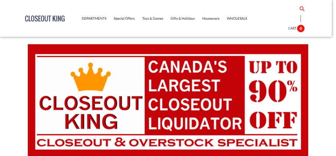 クローズアウトキング