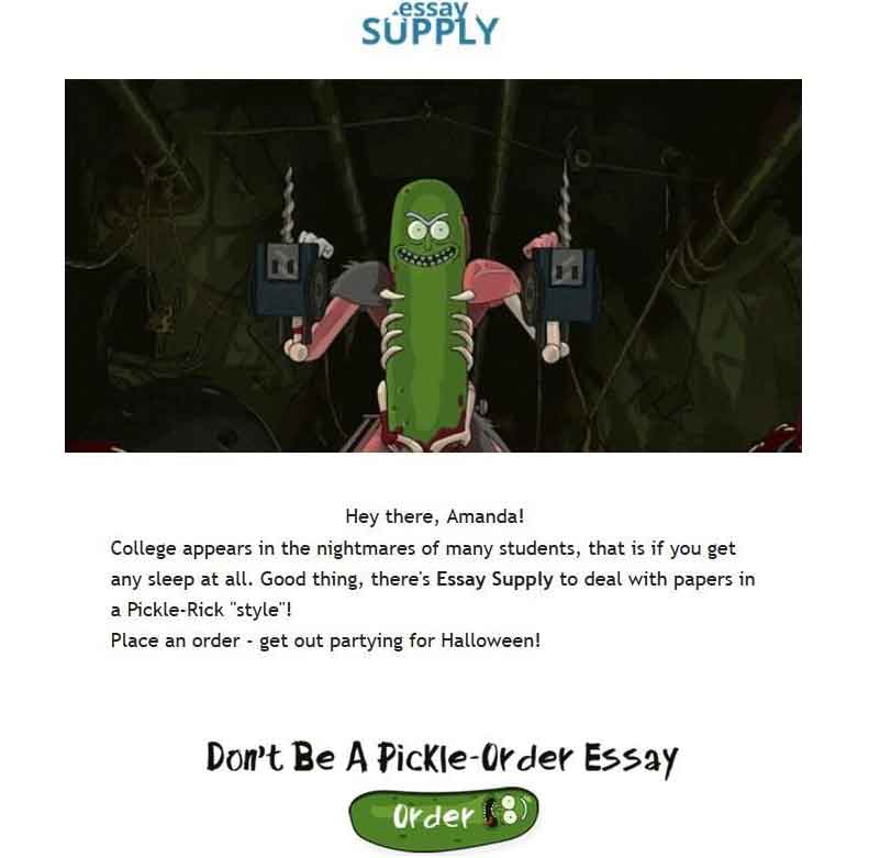 이메일 유머 예시