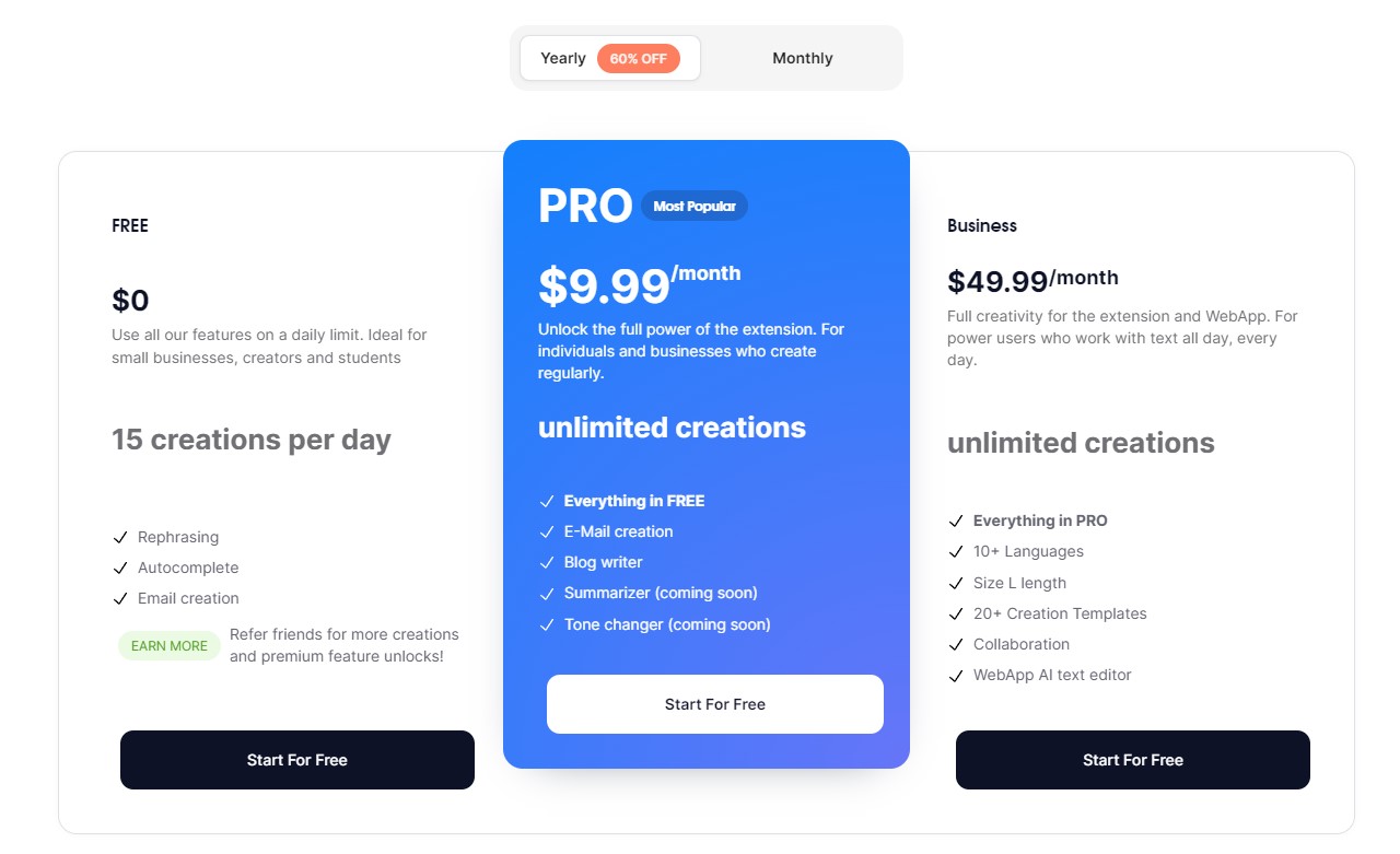 text-cortex-tarification