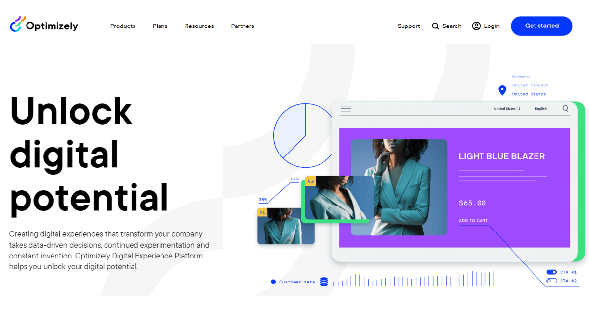 página inicial otimizada
