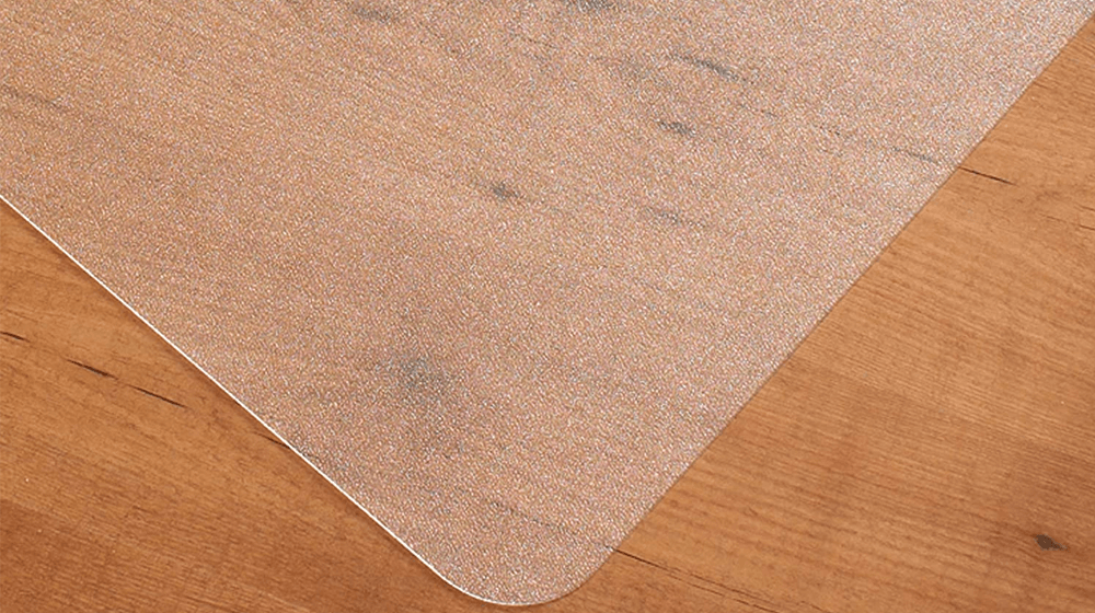 Floortex Polycarbonate Chair Mat 60-Inch x 48-Inch untuk Lantai Keras (1)