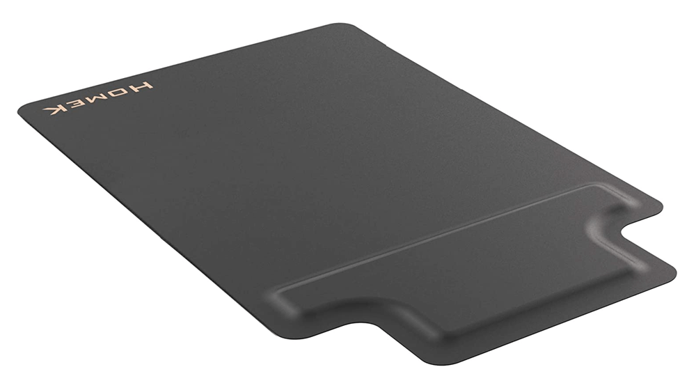 Homek Kursi Kantor Tikar untuk Lantai Kayu dengan Pijakan Kaki - Meja Berdiri Tikar Anti Kelelahan (1)