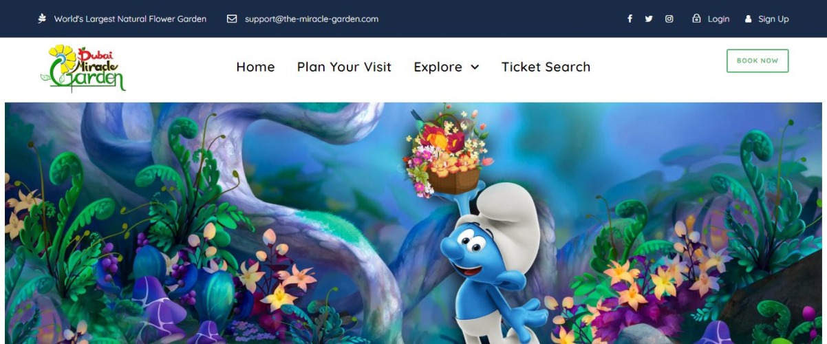 Dubai Mucize Bahçesi