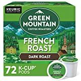 Green Mountain Coffee Roasters 法式烤肉，单份 Keurig K-Cup 豆荚，深烤咖啡，72 份
