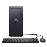 戴尔 Inspiron 灵越 3880 台式电脑 - Intel Core i5 第 10 代，12GB 内存，512GB 固态硬盘，Windows 10 Pro，2 年现场 - 黑色