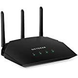 NETGEAR WiFi 路由器 (R6330) - AC1600 双频无线速度（高达 1600 Mbps）|高达 1200 平方英尺的覆盖面积和 20 台设备 | 4 个 1G 以太网和 1 个 2.0 USB 端口 (R6330-1AZNAS)