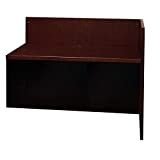 Mayline Mira 系列办公桌，浓缩咖啡单板