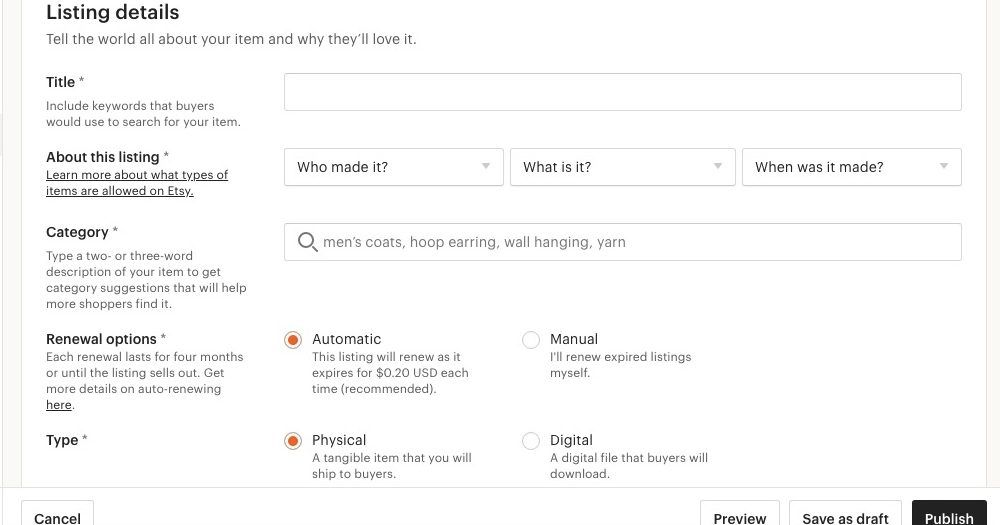 Etsyショップを始める方法