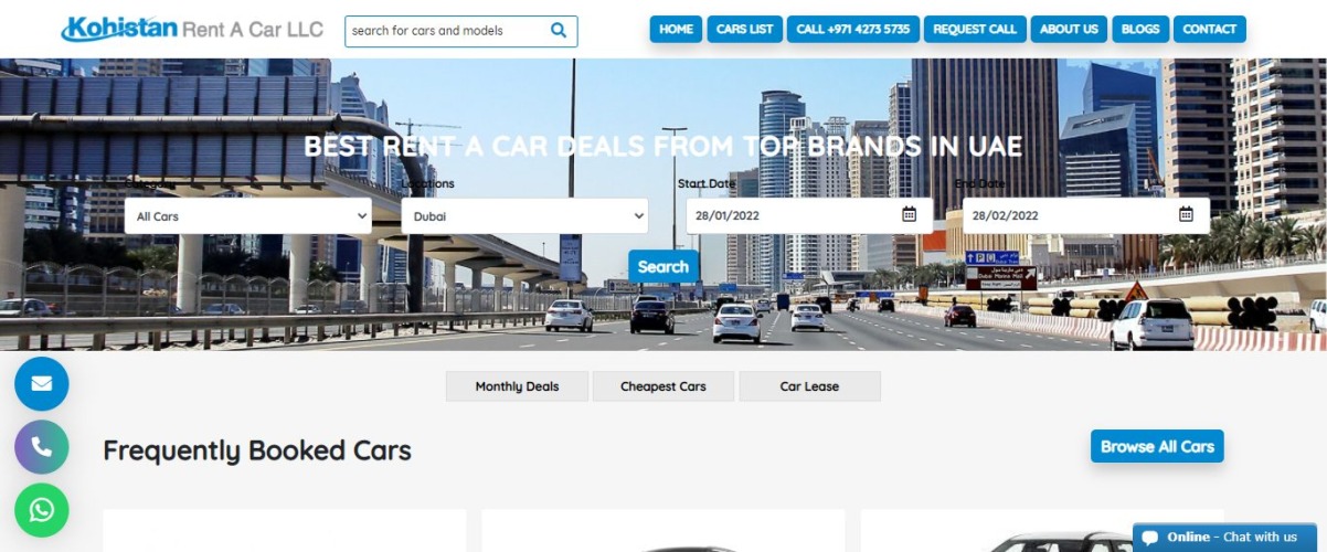 Koshistan- 렌터카 두바이