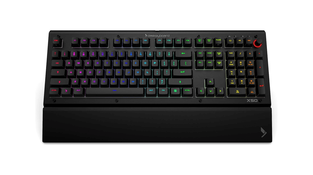 Das Keyboard X50Q คีย์บอร์ด RGB แบบตั้งโปรแกรมได้สำหรับการทำงานและการเล่นเกม