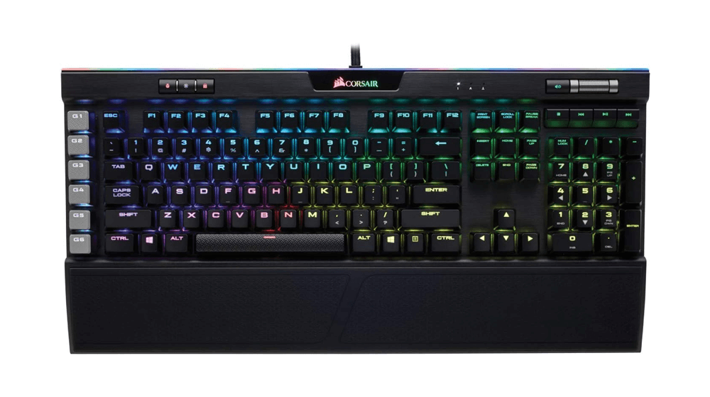 คีย์บอร์ดเกมมิ่งเครื่องกล Corsair K95 RGB Platinum