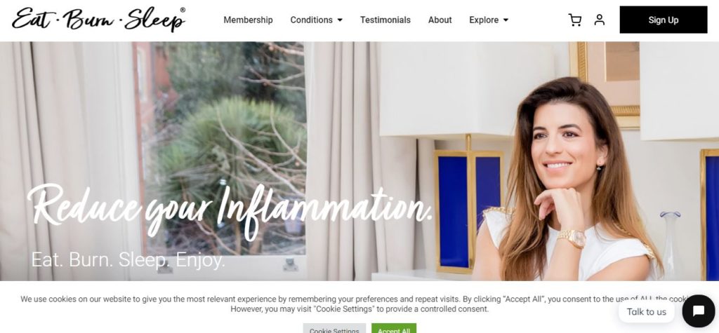 Programas de afiliados para perda de peso Eat Burn Sleep
