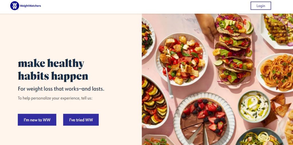 Programas de afiliados para perda de peso WeightWatchers