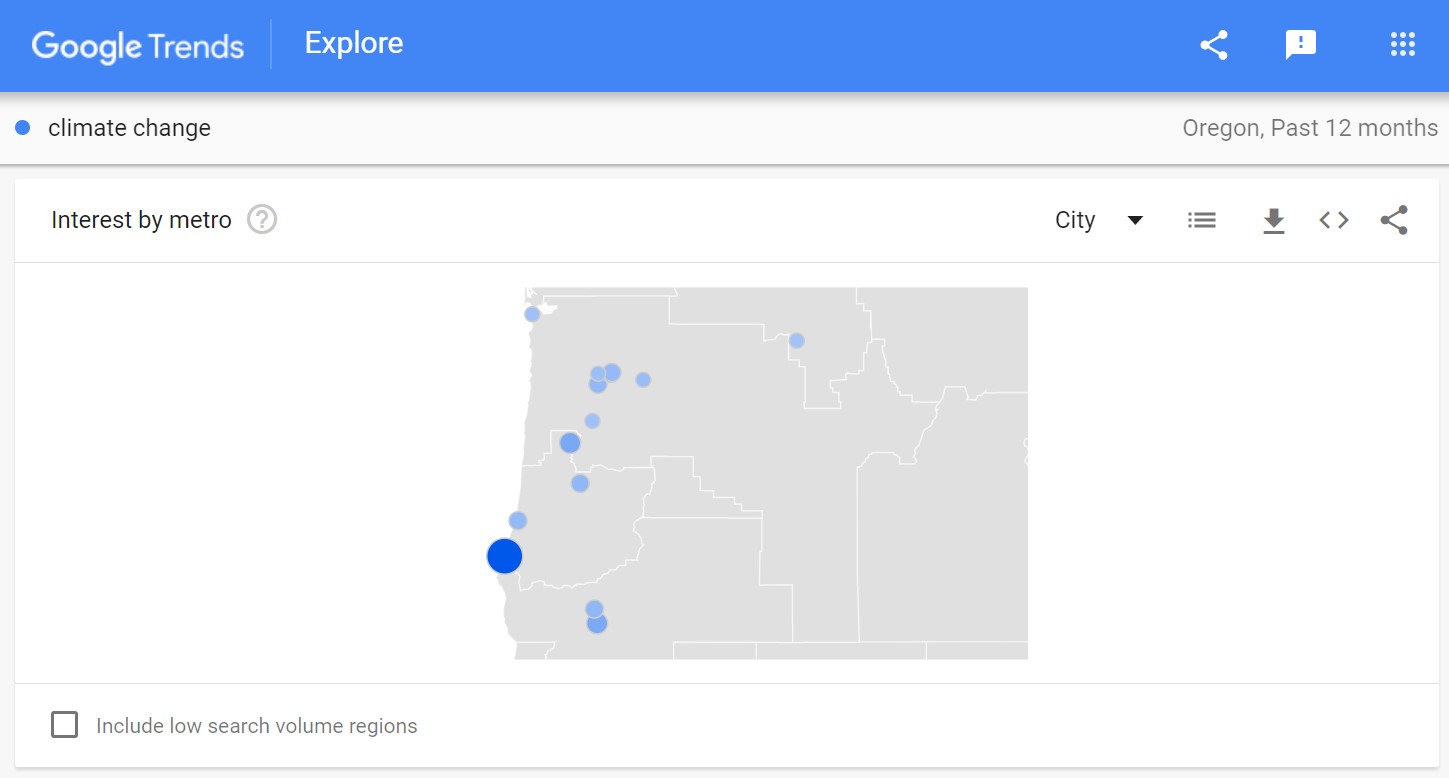 HVAC Google Trendleri Örneği