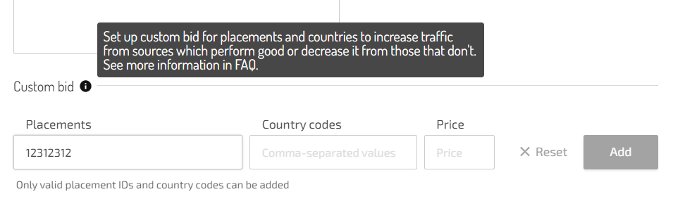 Tattica di offerta personalizzata
