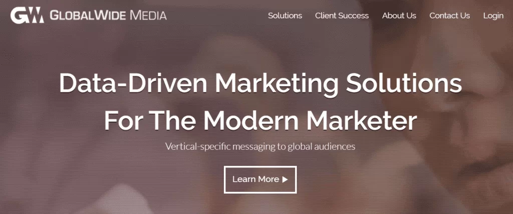 GlobalWide Media affiliate programme