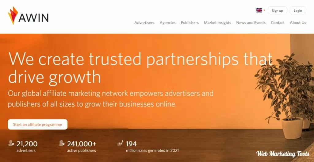 Awin Affiliate Platform