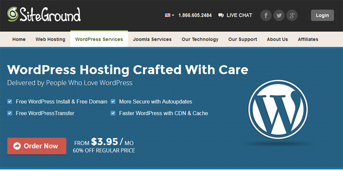 SiteGround WordPress-Hosting SiteGround Hosting Review