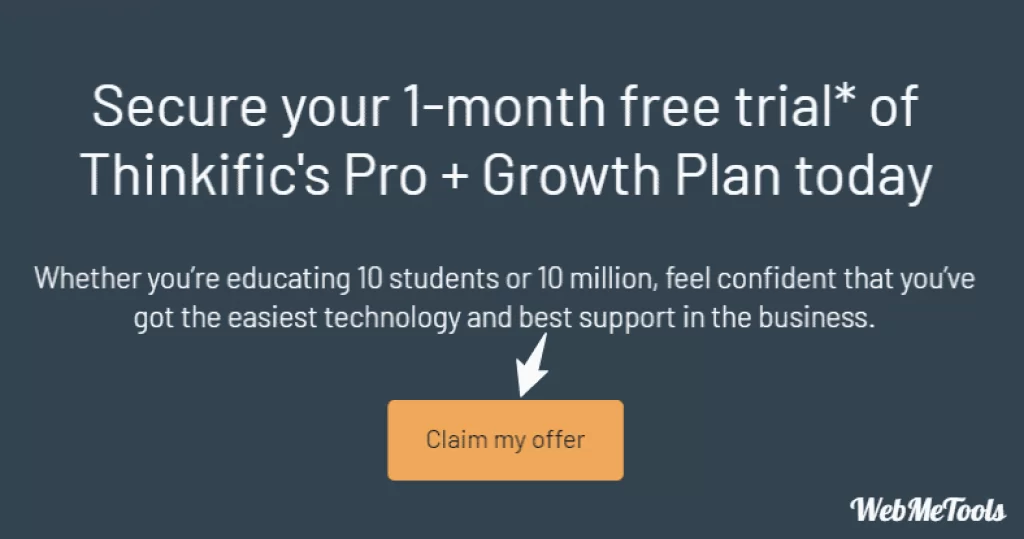 Thinkific Free Trial Bonus