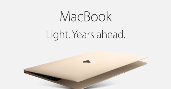 MacBook: Light. Years ahead