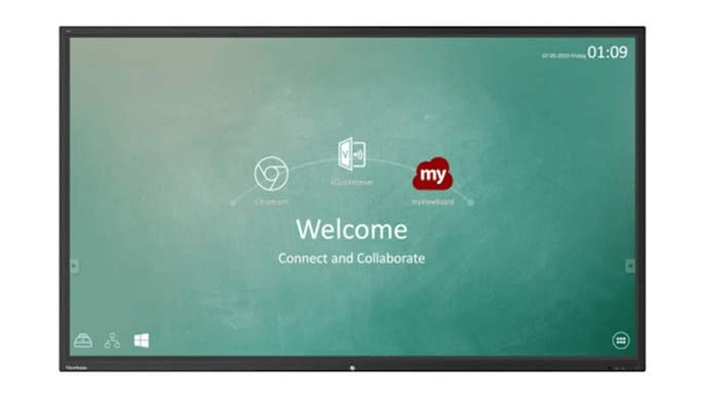 Écran plat interactif ViewBoard 4K Ultra HD ViewSonic IFP9850 de 98 pouces