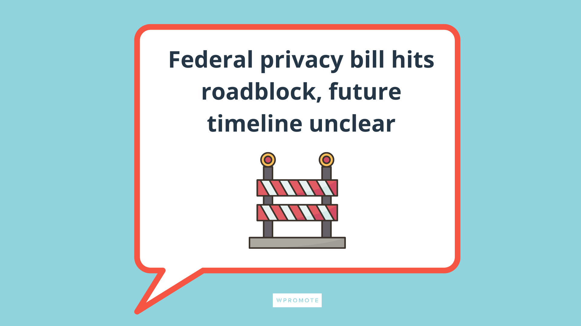 Nuvoletta con blocco stradale