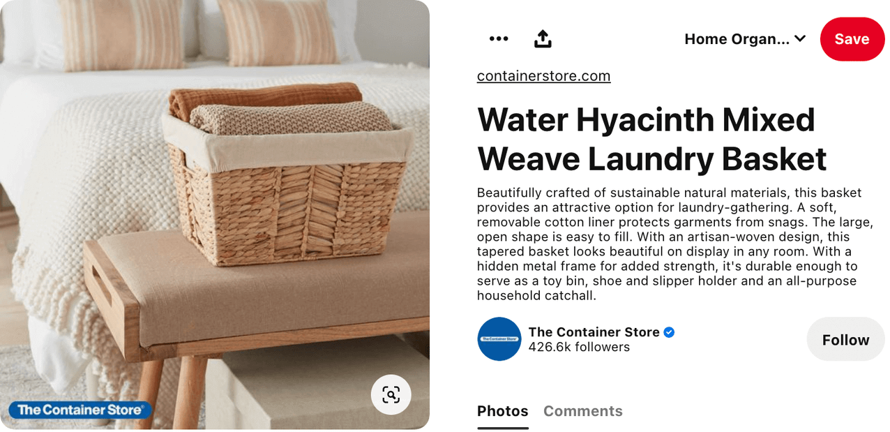 cumpărături pe pinterest