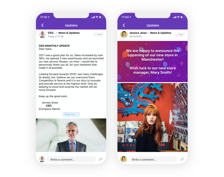 従業員コミュニケーション アプリ