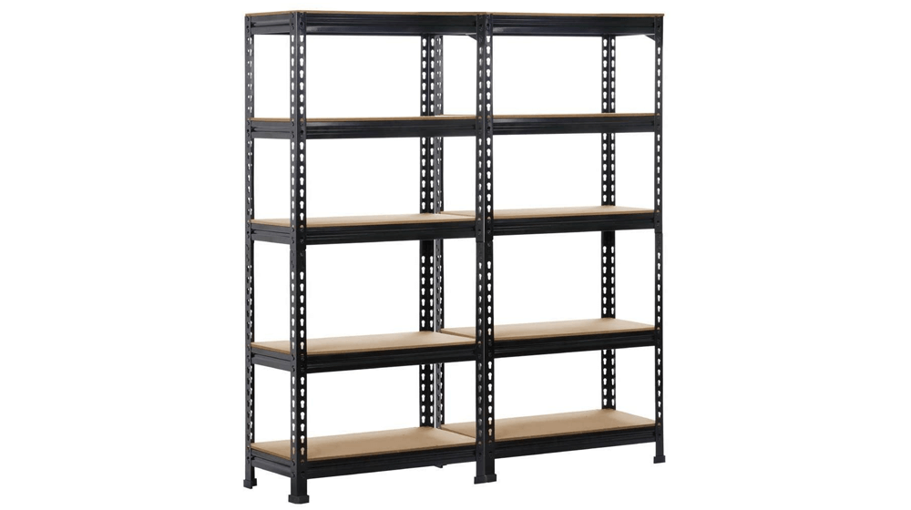 Yaheetech 5 Regaleinheiten Lagerregal Eckregal Organisation Utility Rack Mehrzweckregal Display