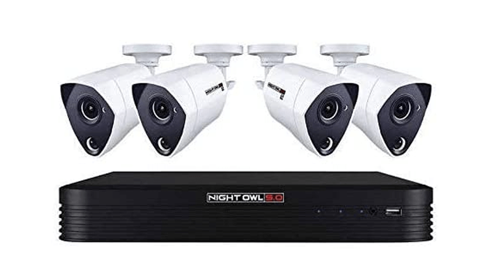 Night Owl 5MP Extreme HD 8채널 1TB HDD 및 4개의 5MP 카메라 C-841-PIR5MPN