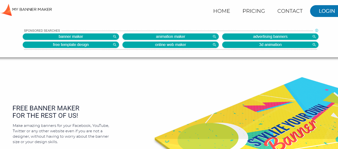 私のバナーメーカー