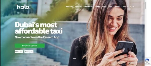 Hala-Ride-Taxi-Dienste