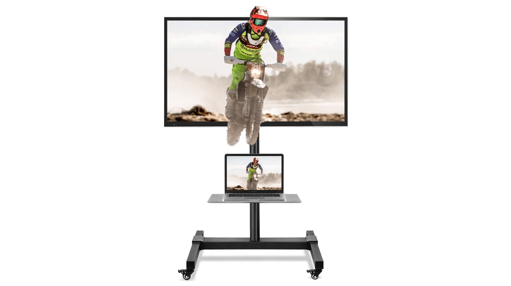 5Rcom 移动电视推车大型滚动电视架