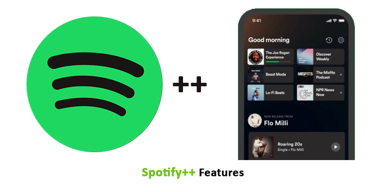 Spotify++ Özellikleri