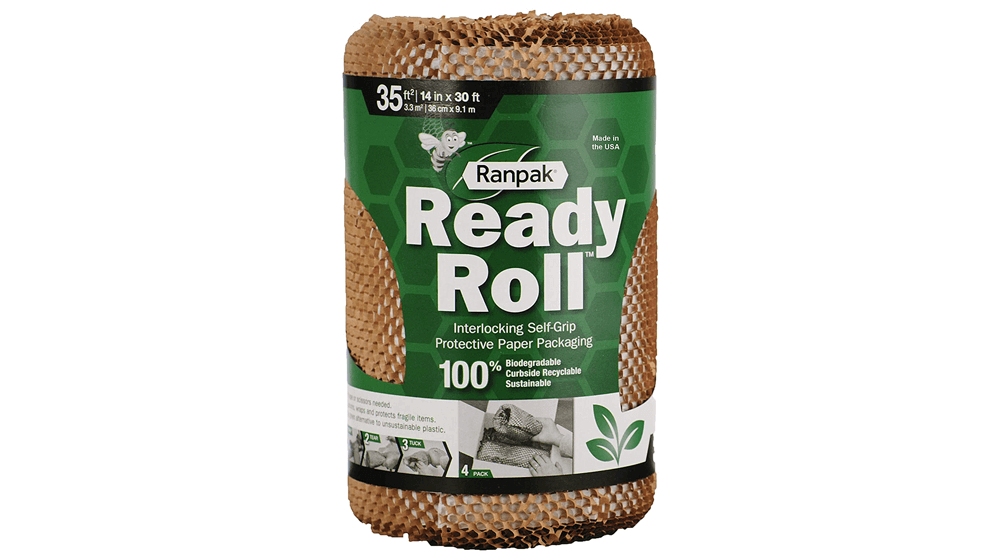 غلاف توسيد من الورق الواقي من Ranpak Ready Roll Geami