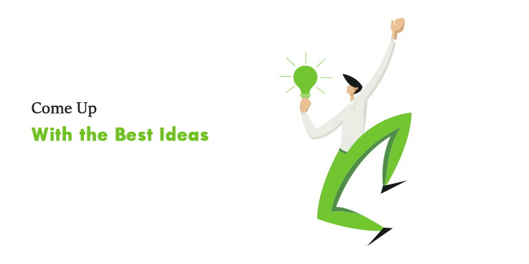 最高のアイデアを思いつく