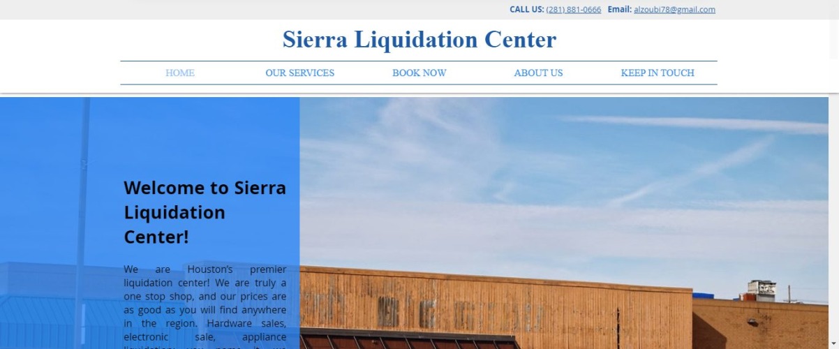 Sierra - Liquidationspaletten Houston